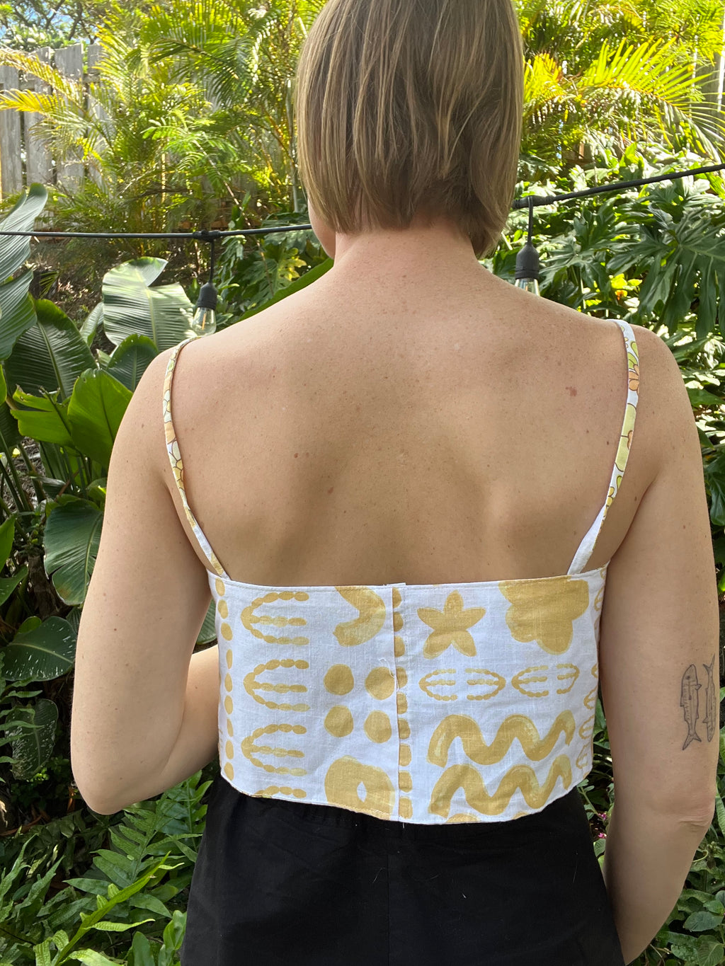 Reversible Tank Top - Size S - Daisy Yellows
