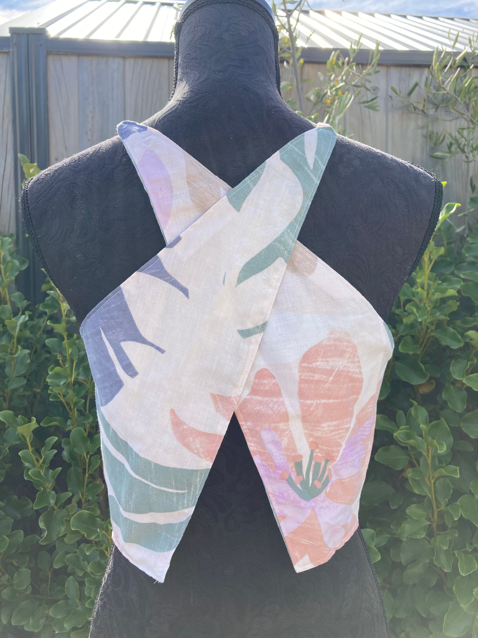 Reversible X Back Top - Size 10 - Hushed Hues