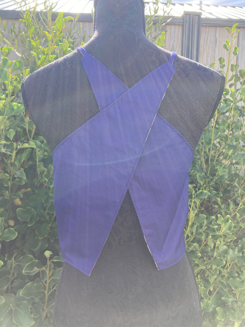Reversible X Back Top - Size 8 - Grape Juicy