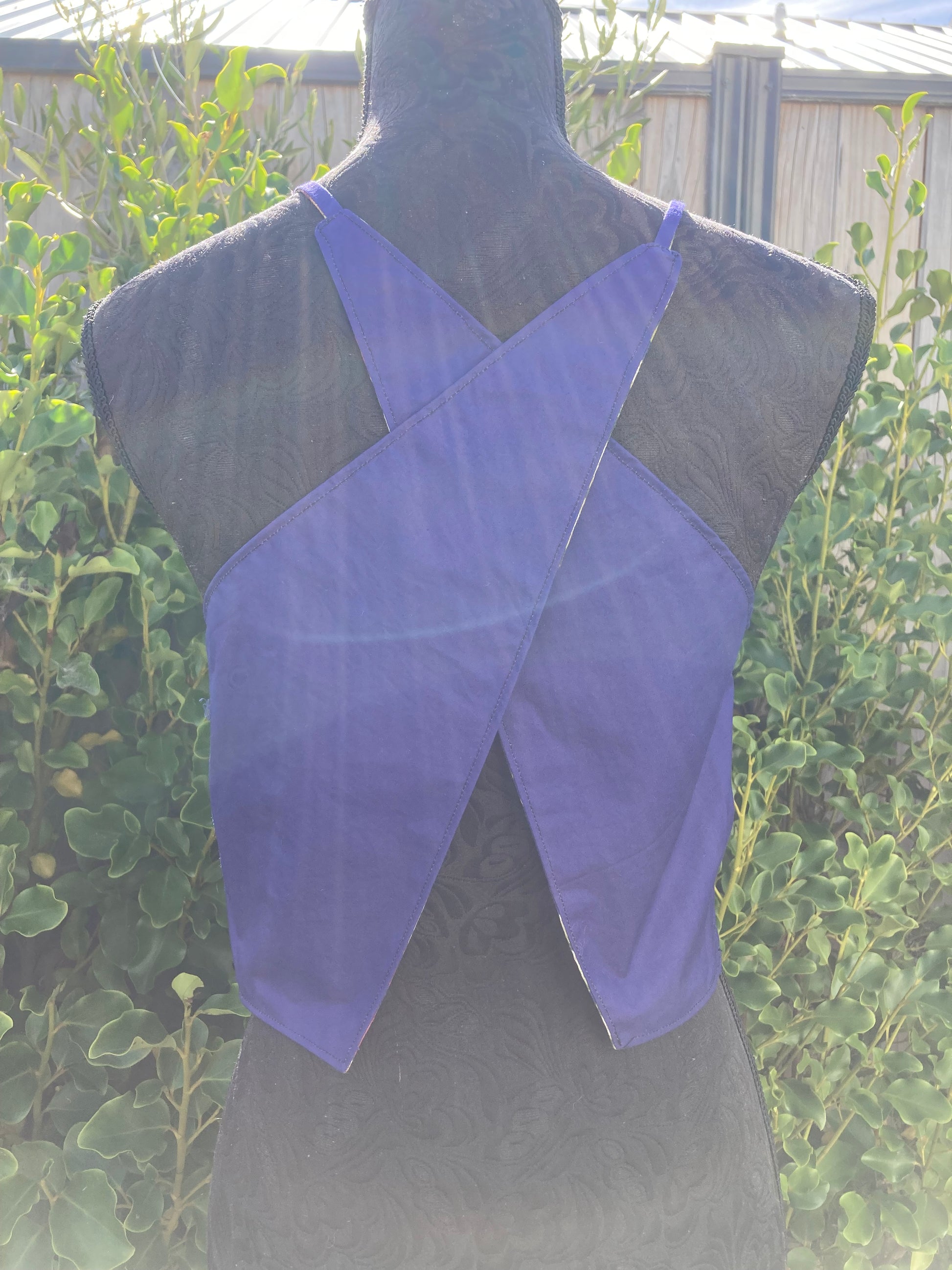 Reversible X Back Top - Size 8 - Grape Juicy