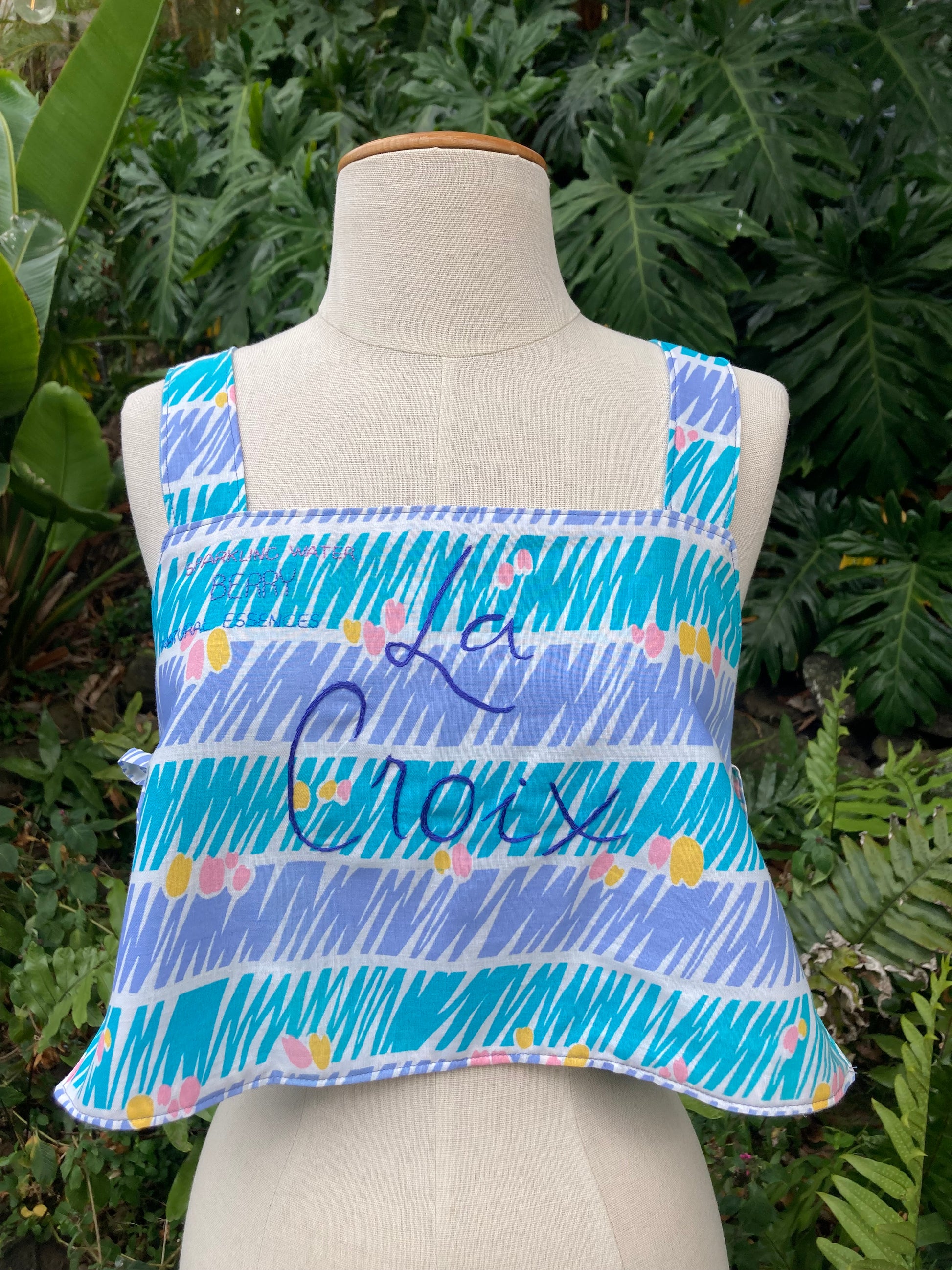 Reversible Side Tie Tank Top - Size 4 - La Croix