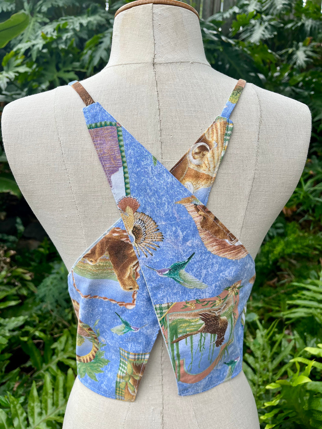 Reversible X Back Top - Size 4 - Wild West Side