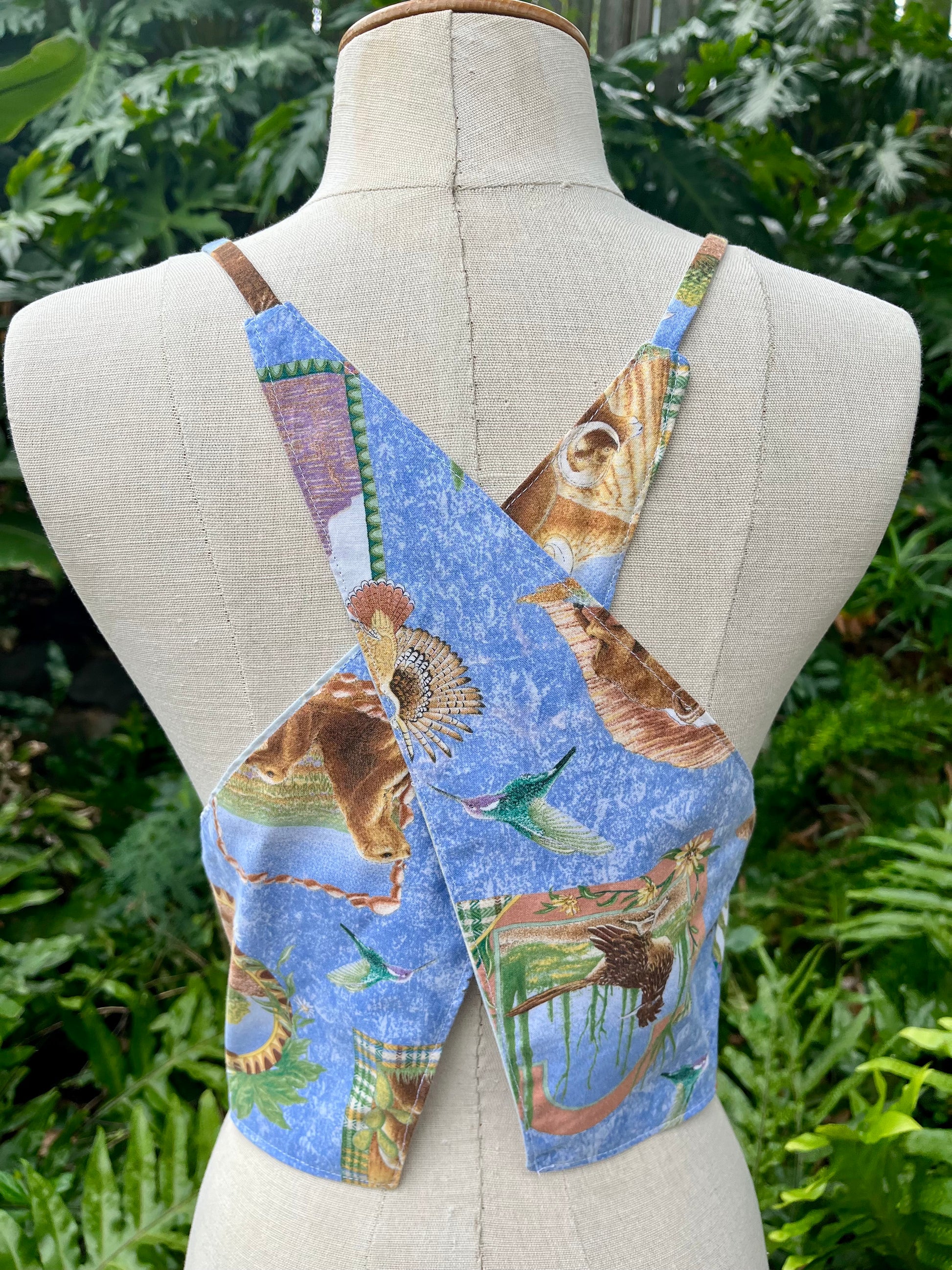 Reversible X Back Top - Size 4 - Wild West Side