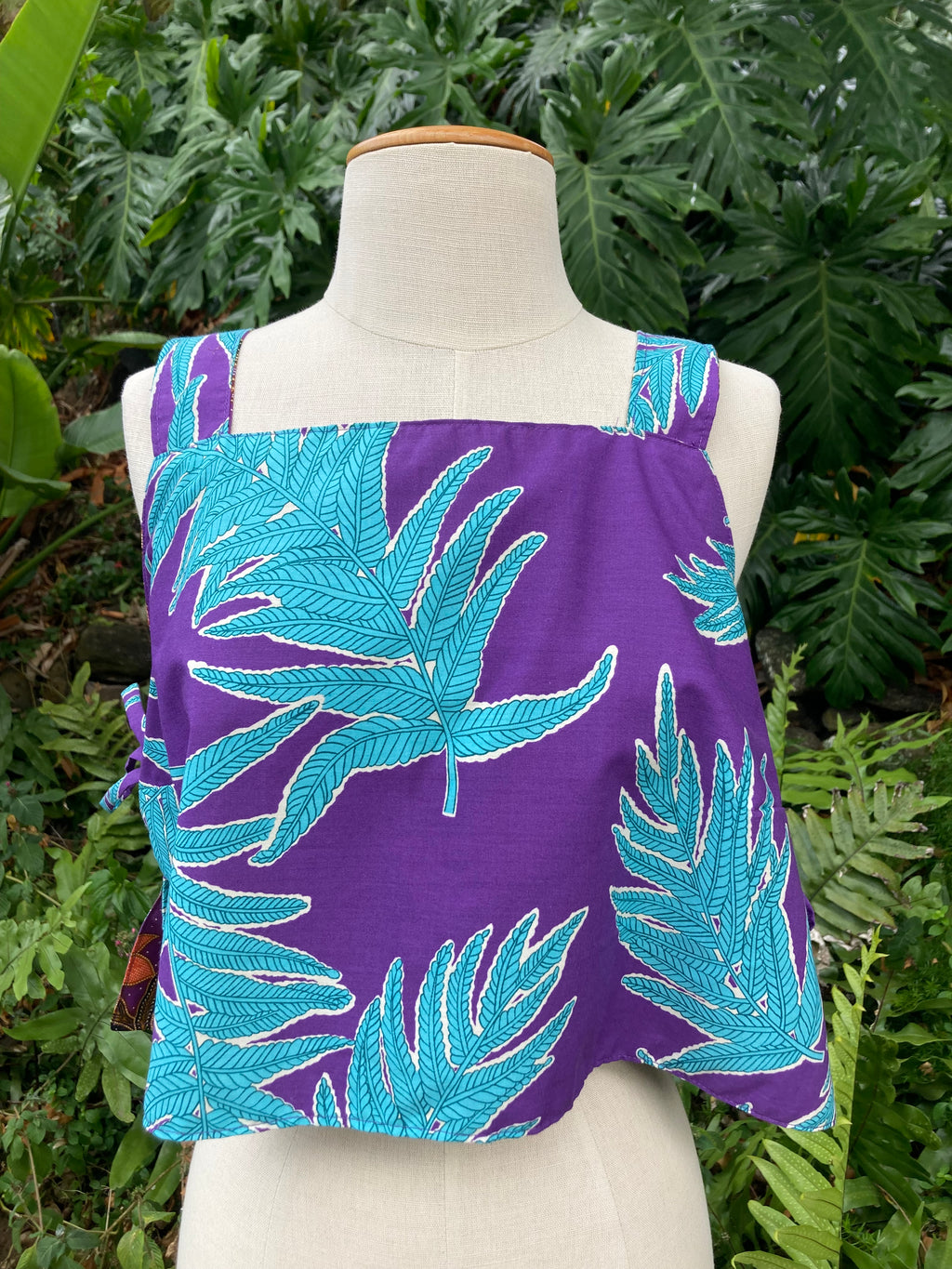 Reversible Side Tie Tank Top - Size 16 - Fern and Fowl