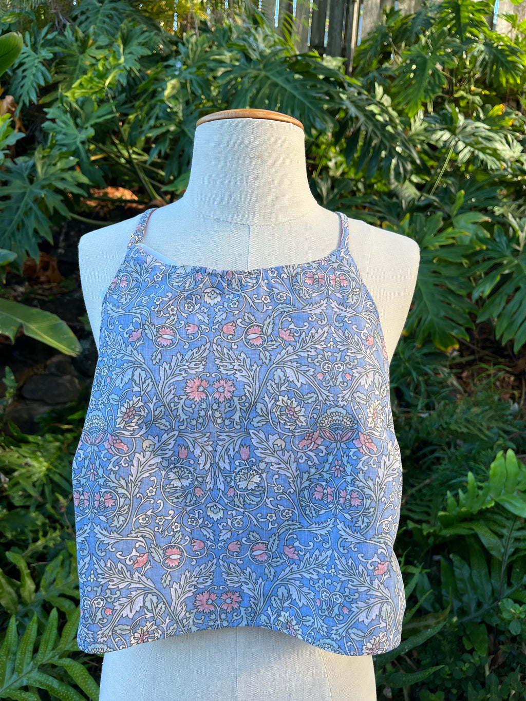 Reversible X Back Top - Size 8 - Blooms and Bouquets