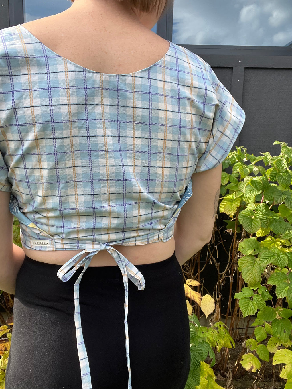 Reversible Jiffy Top - S/M - Sunflower Rows