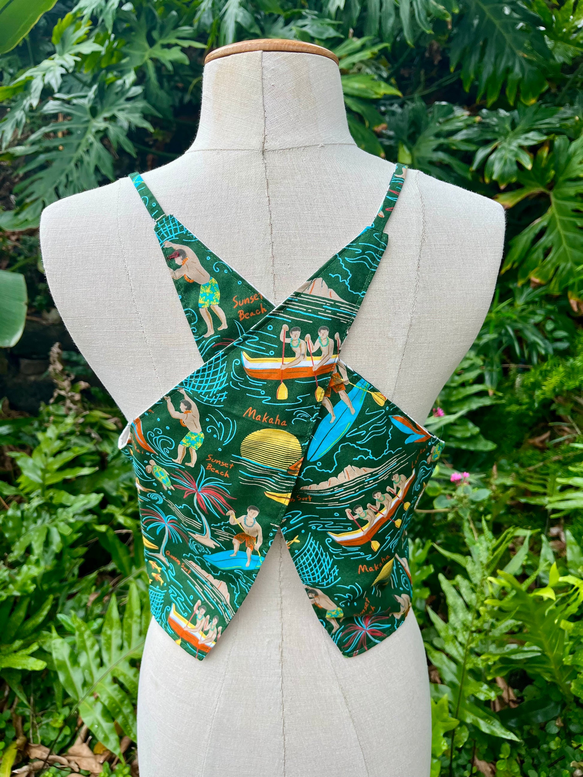 Reversible X Back Top - Size 10 - Aloha Fri-yay