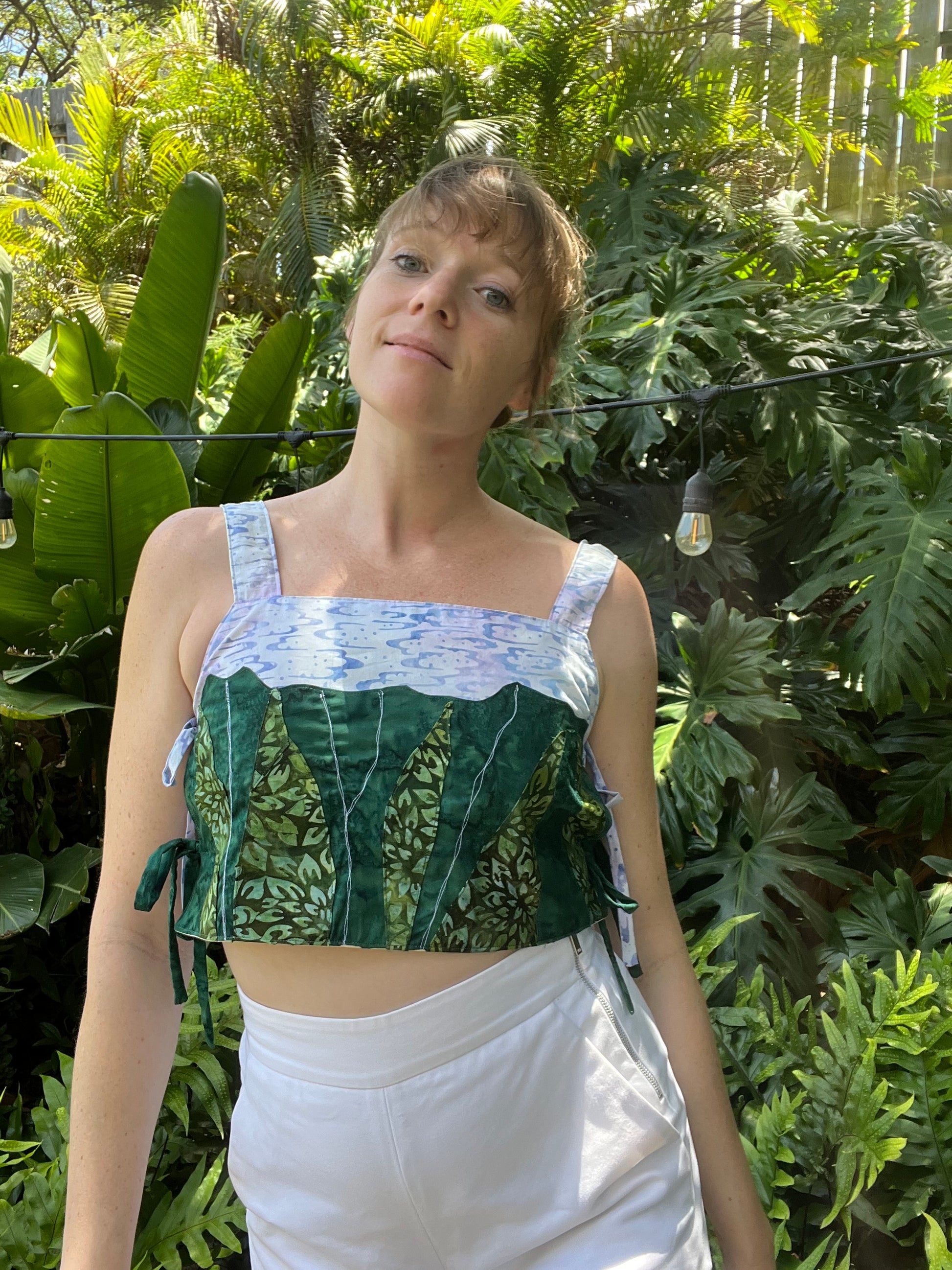 Side Tie Tank Top - Size 4 - Ko’olau Falls