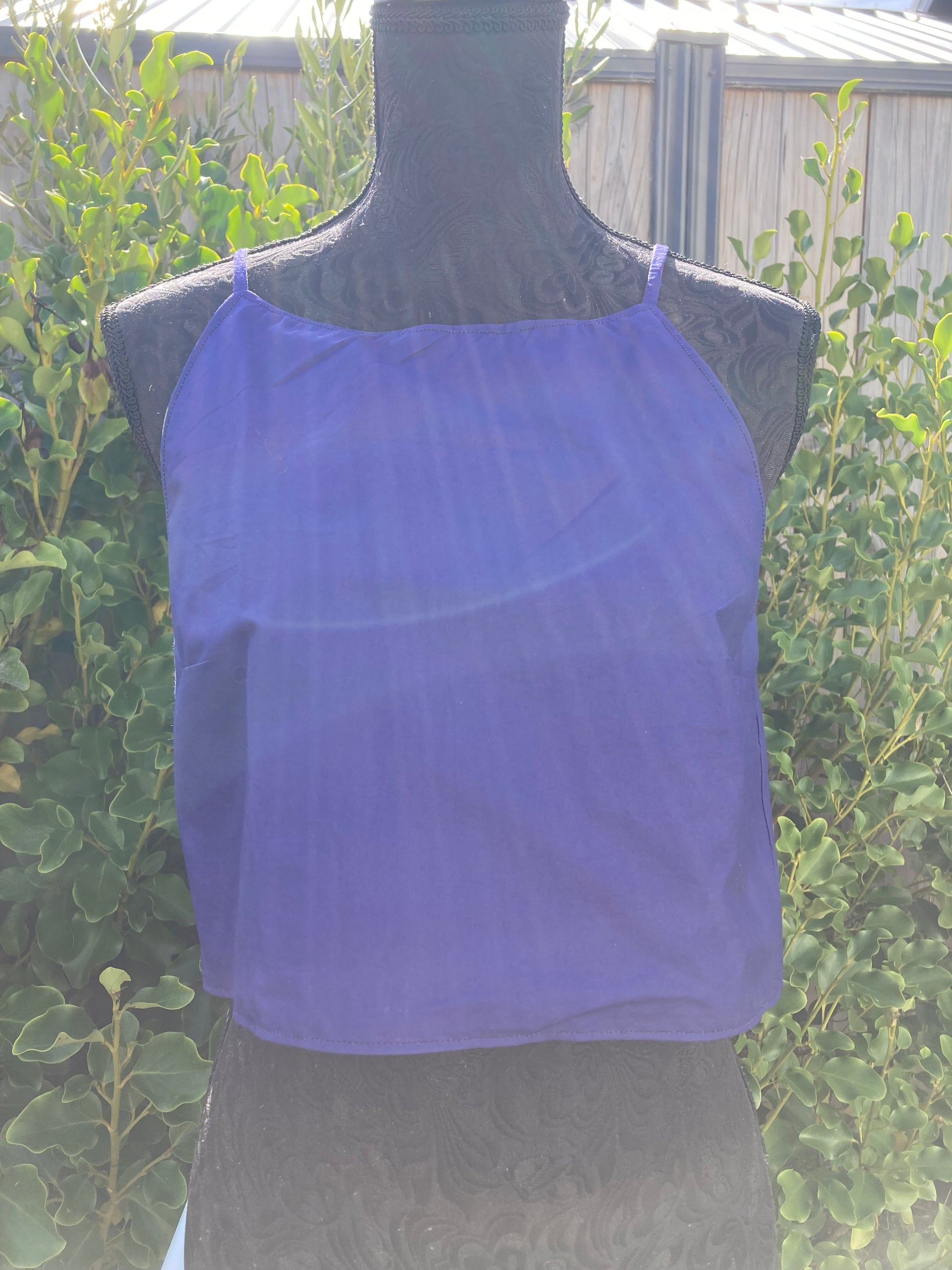 Reversible X Back Top - Size 8 - Grape Juicy