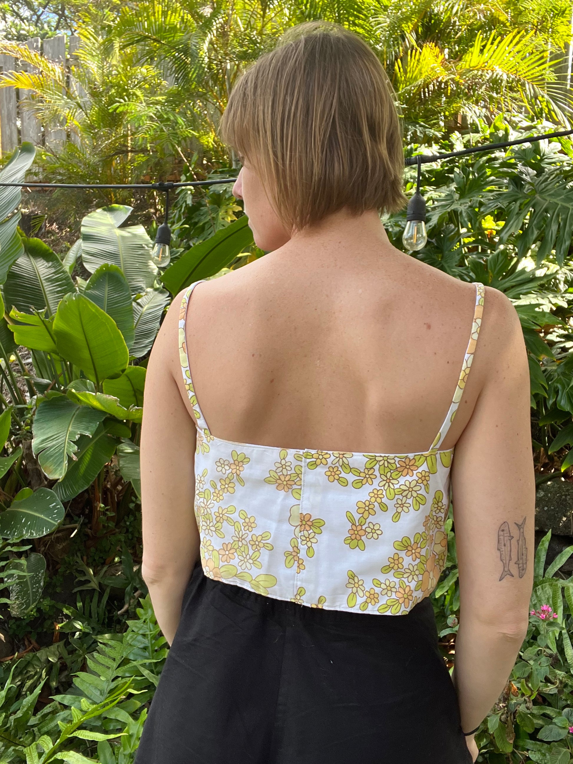 Reversible Tank Top - Size M - Daisy Yellows