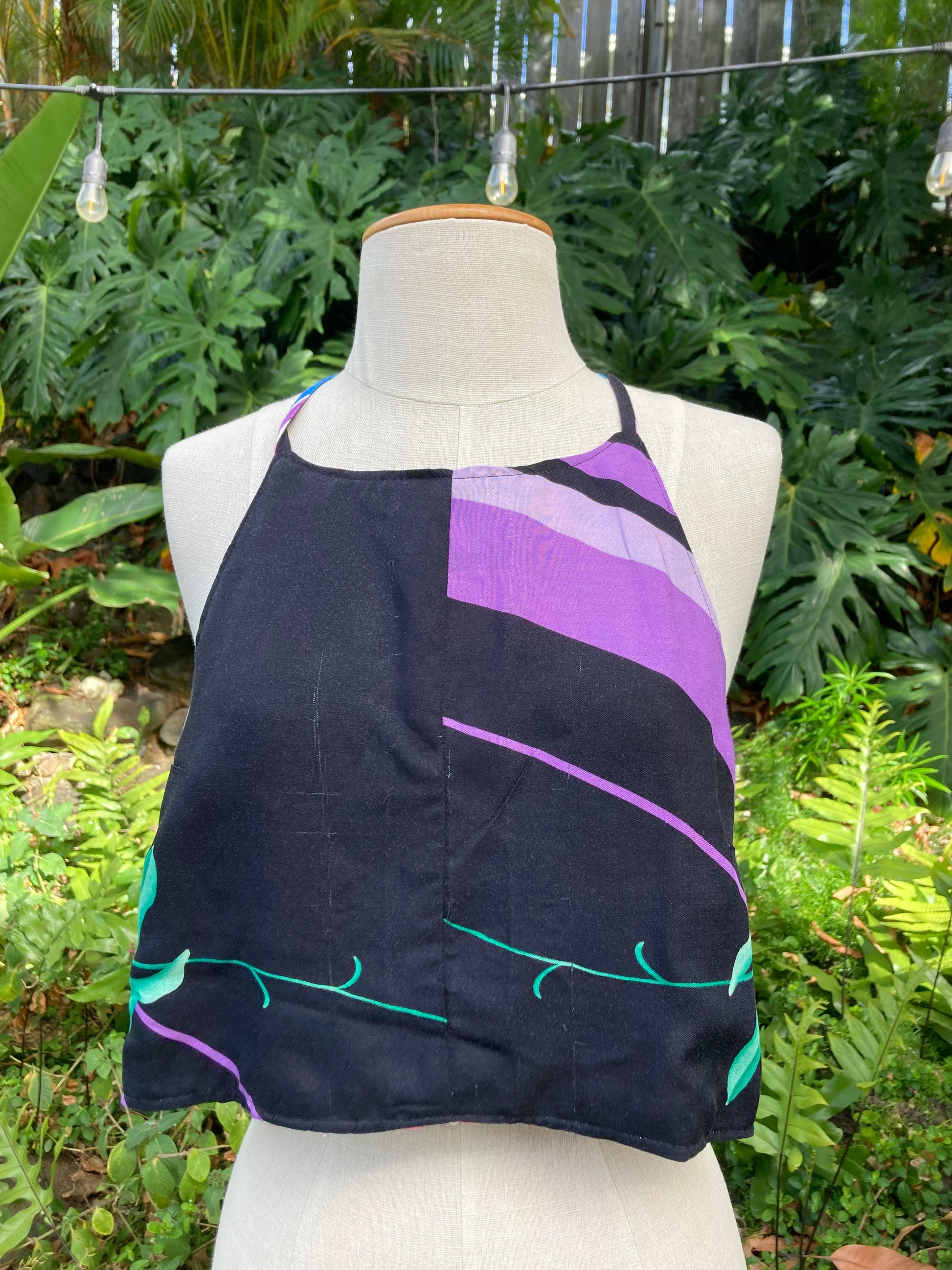 Reversible X Back Top - Size 6 - 80s Night