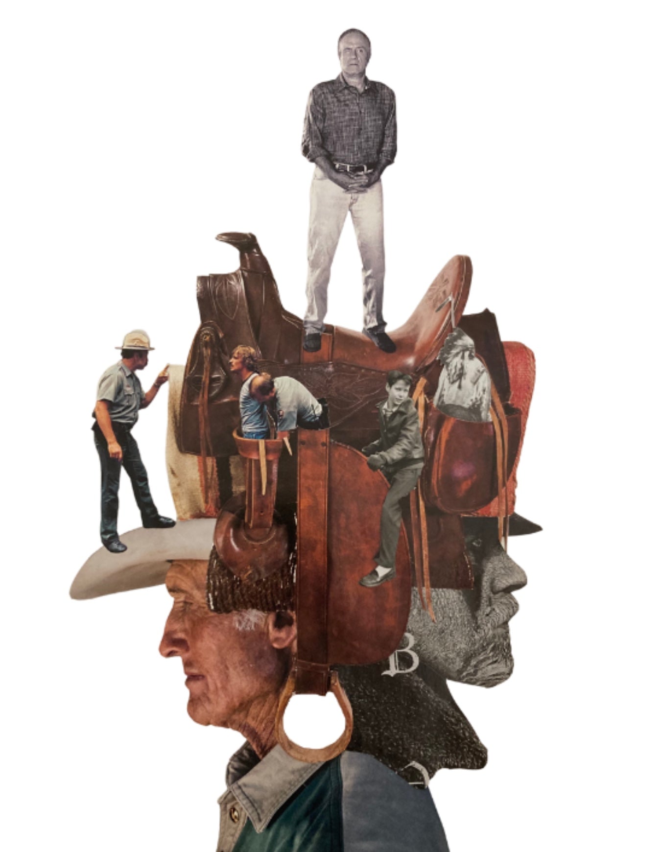 Collage - Blazin Saddles