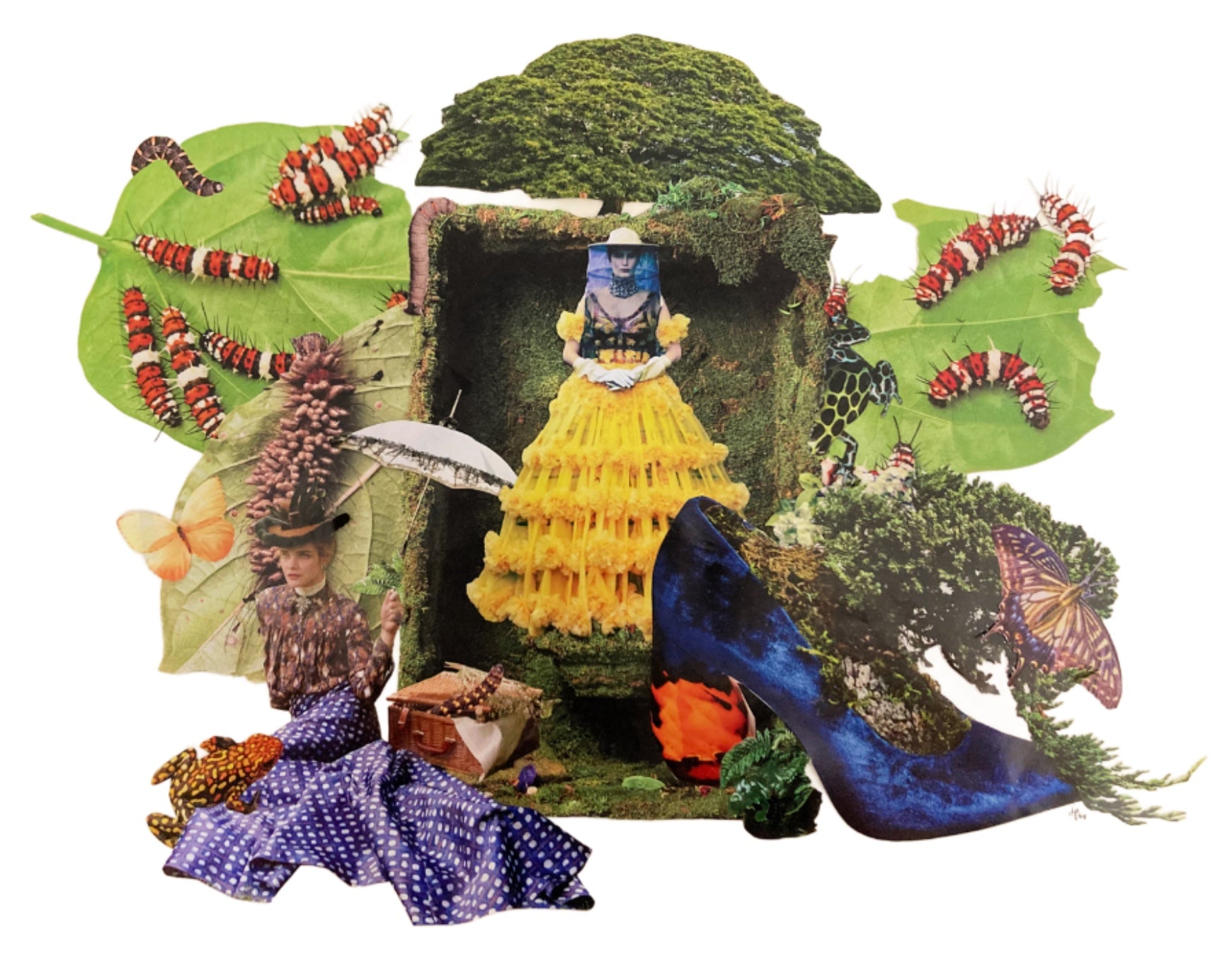 Collage - Butterfly Box