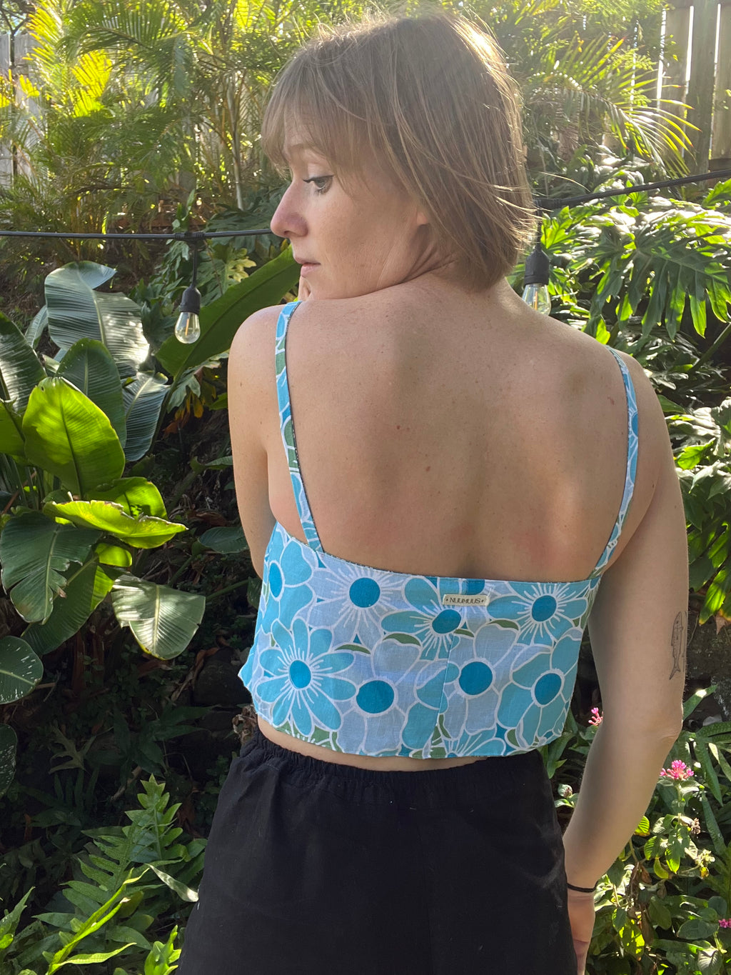 Reversible Tank Top - Size S - Daisy Blues