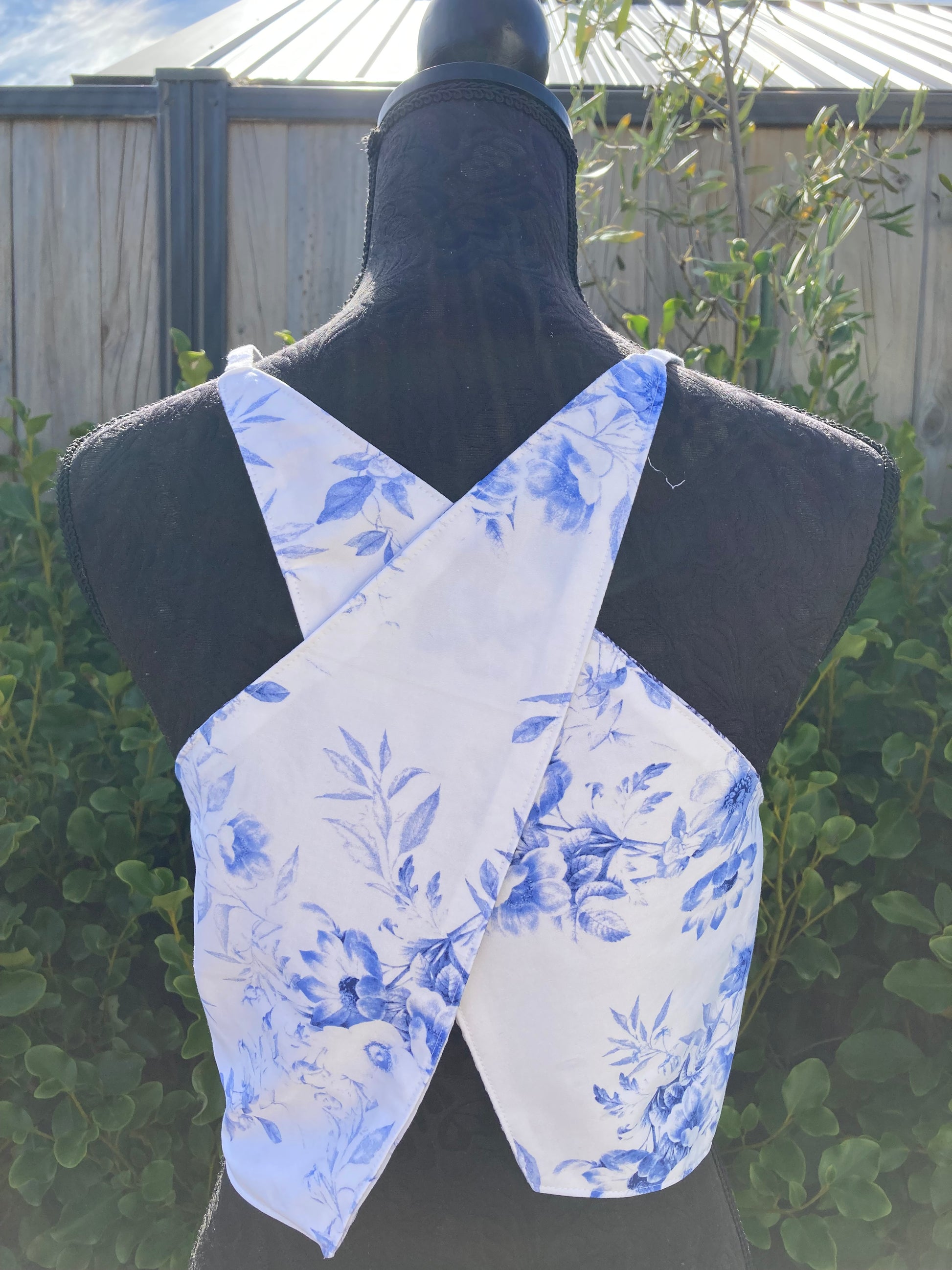 Reversible X Back Top - Size 10 - Serengeti Garden