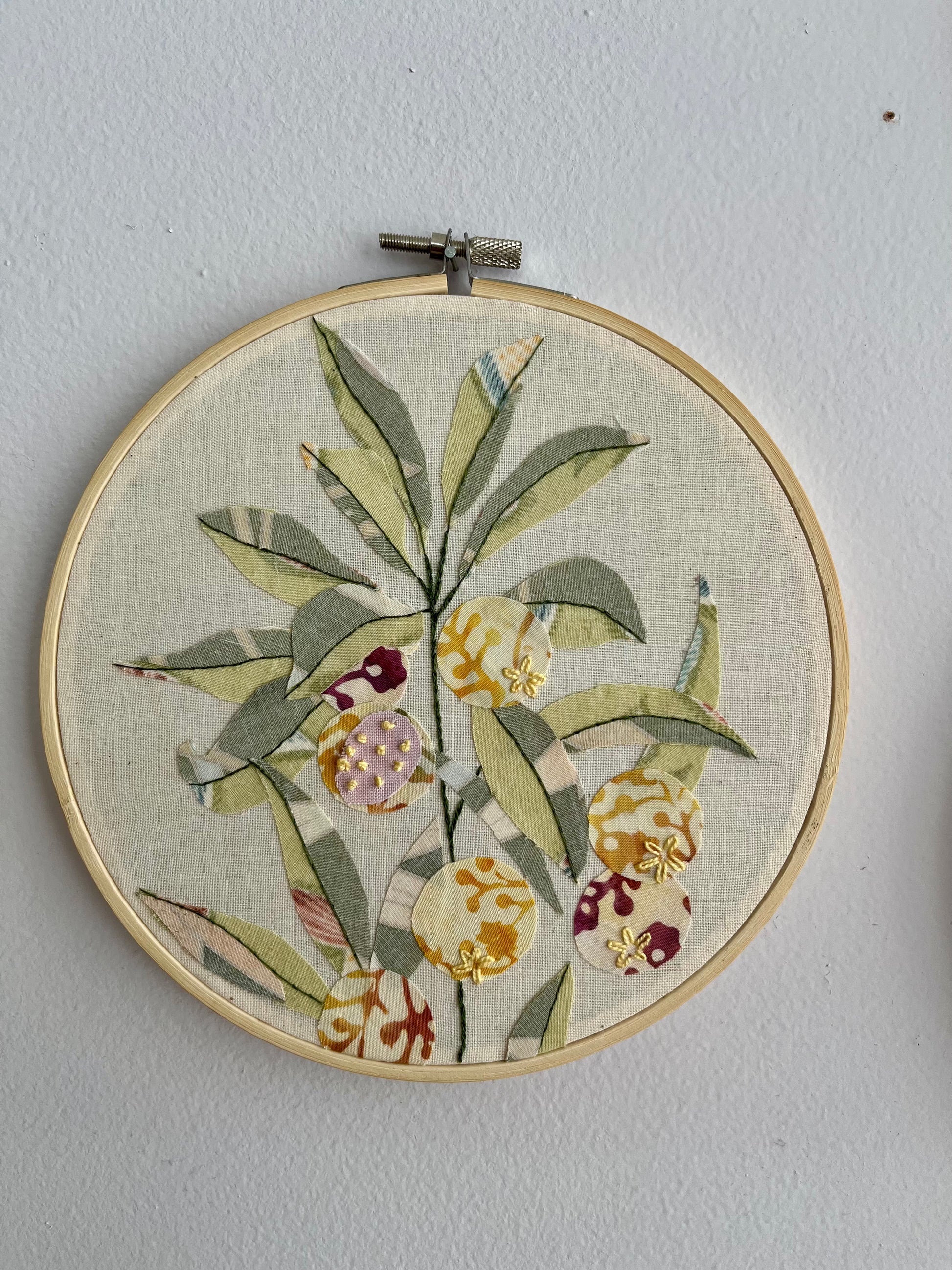 Embroidered Orchard - Strawberry Guava