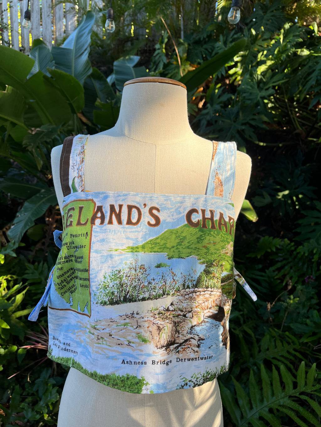Throw on the Towel - Size 4 - The Wild West of England Tea Towel Top