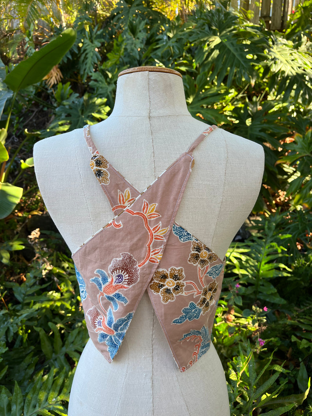 Reversible X Back Top - Size 4 - Twigs and Twirls