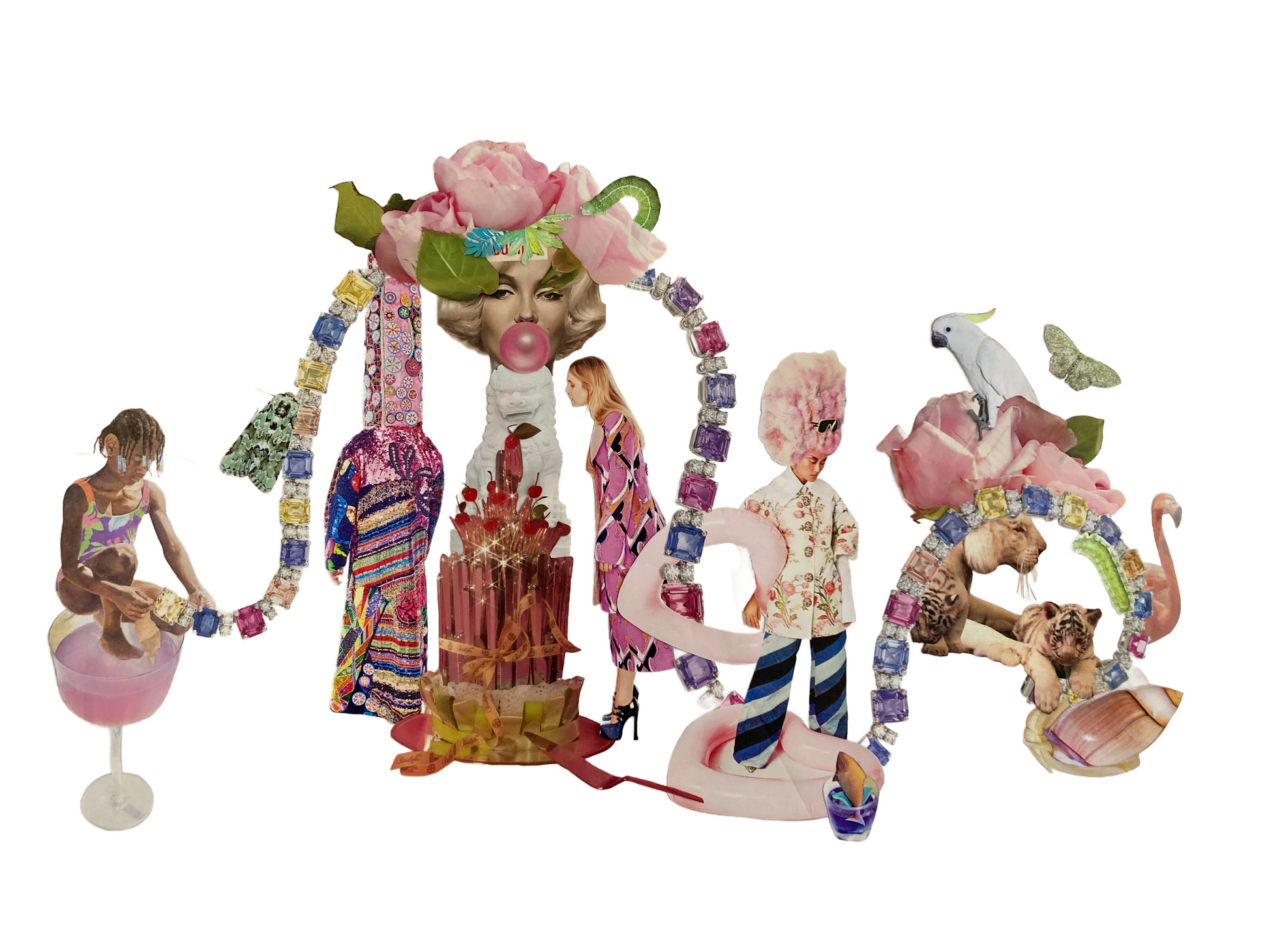 Collage - Pretty in Millennial Pink