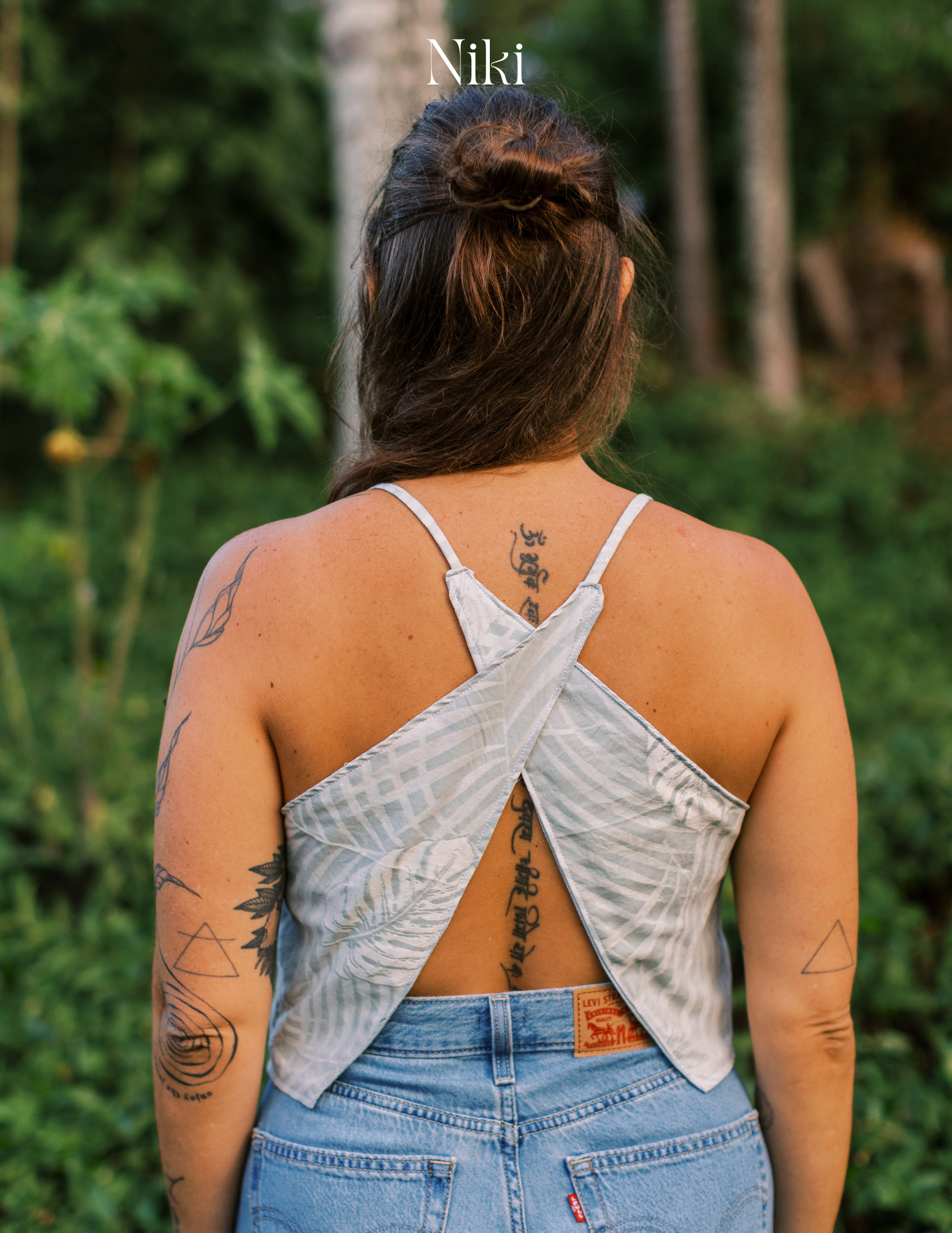 Reversible X Back Top - Size 8 - 90’s Nostalgia